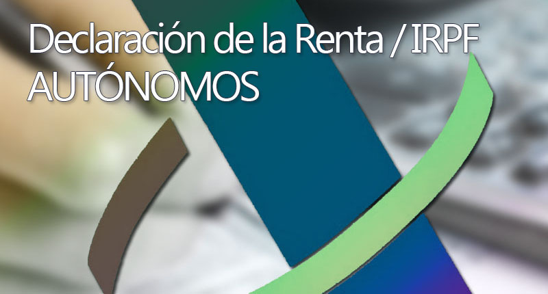 Declaración de la renta e IRPF para autónomos