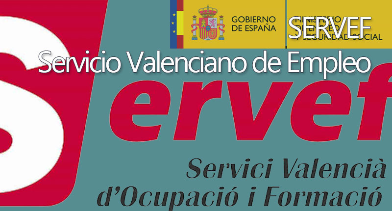 servef - Servicio público de empleo valenciano